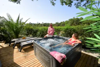 Mietunterkunft - Premium Spa - 3 Zimmer - 6 Personen - Domaine de la Bergerie