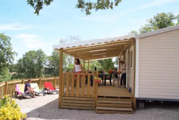Mietunterkunft - Cottage Espace A - 3 Zimmer - 6 Personen - Domaine de la Bergerie