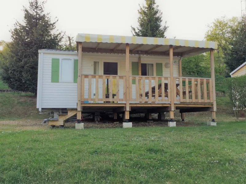 Mobil Home Bikini - 1 Chambre + Salon Convertible 2/4 Personnes
