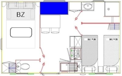 Mobile-home BIKINI - 1 bedroom — 5