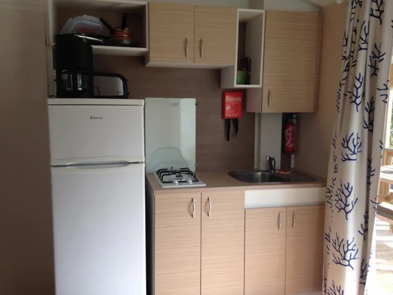 Mobil Home Bikini - 1 Chambre + Salon Convertible 2/4 Personnes