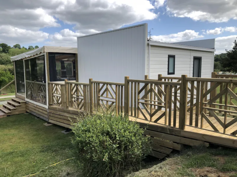 Mobil Home Otello Luxe - 1 Chambre - Jacuzzi Privatif 2 Personnes