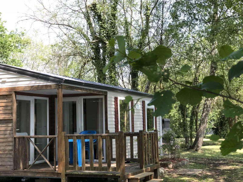 Mobil Home L'authentique - 2 Chambres (Hébergement Atypique Sans Tv)