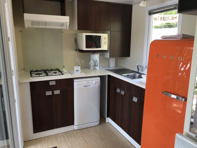 Mobil Home L'authentique - 2 Chambres (Hébergement Atypique Sans Tv)