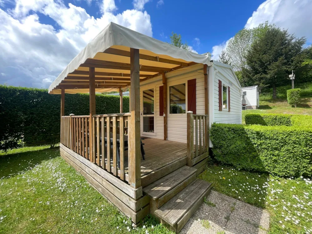 Location - Mobil Home Astria - 1 Chambre 2 Personnes - Camping Monaco Parc