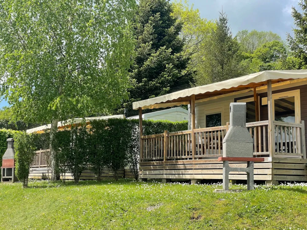 Location - Mobil Home Savannah - 2 Chambres - Camping Monaco Parc