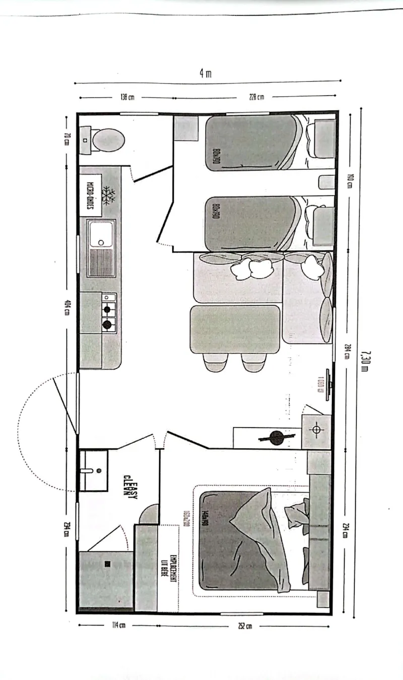 Mobil Home Selenia - 2 Chambres 5 Personnes