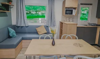Mietunterkunft - Mobilheim Savannah -Eco- 2 Zimmer - Camping Monaco Parc