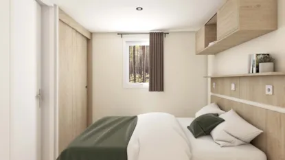 Mobil Home Confort 20 M²  (1 Chambre) + Terrasse