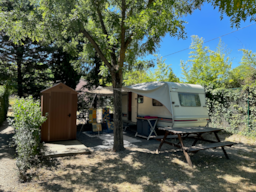 Location - Caravane Vintage M7 : Le Camping Tout Simplement - CAMPING PEGOMAS