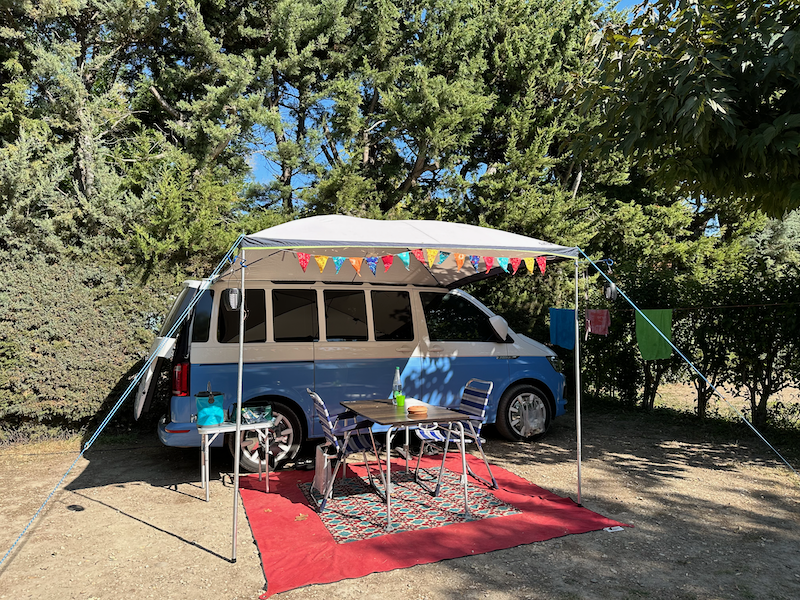 Emplacement pour camping-car, van, fourgon aménagé