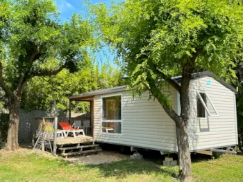 Mietunterkunft - Mobil-Home 4 Places Premium - CAMPING PEGOMAS