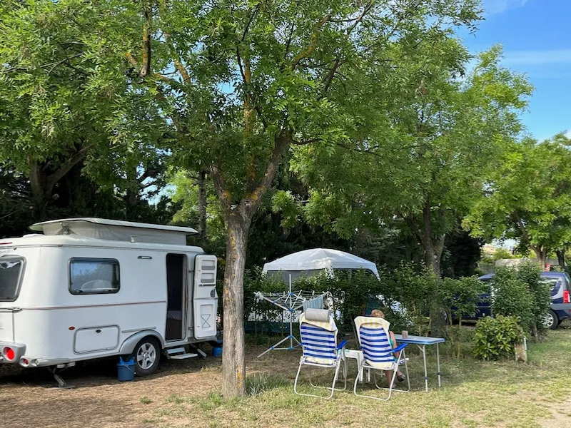 Emplacement Confort Large Tente/Van/Caravane/Camping-Car (Avec Électricité)