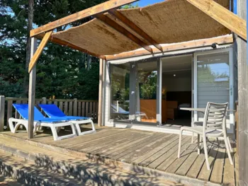 Mietunterkunft - Cosy Grand 2-Personen-Mobilheim - Camping Pegomas
