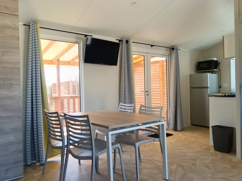 Location - Mobil-Home Premium 4 Places - Camping Pegomas