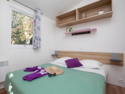 Huuraccommodatie(s) - Starcaravan Comfort 3 Slaapkamers - Sea Green - Camping Le Paradis