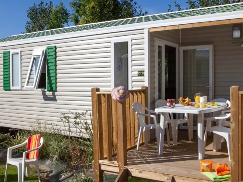 Location - Cottage Confort 3 Chambres - Camping Le Paradis - Sea Green by Sunêlia