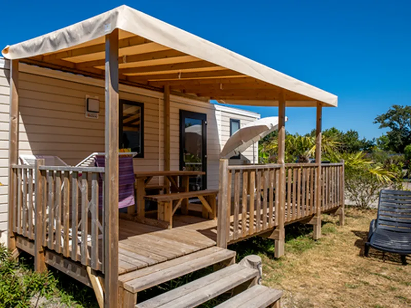 Location - Cottage Prestige 2 Chambres - Camping Le Paradis - Sea Green by Sunêlia