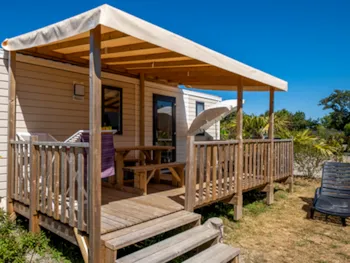 Mietunterkunft - Cottage Prestige 2 Schlafzimmer - Camping Le Paradis - Sea Green by Sunêlia