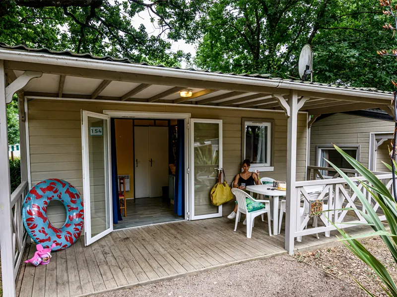 Location - Chalet Confort 2 Chambres - Camping Le Paradis - Sea Green by Sunêlia