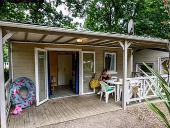 Mietunterkunft - Chalet Confort 2 Schlafzimmer - Camping Le Paradis - Sea Green by Sunêlia
