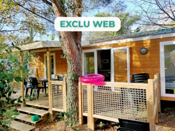 Location - Cottage Confort 4 Chambres 2 Salles De Bain - Camping Le Paradis - Sea Green by Sunêlia