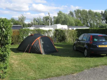 Pitch - Tent Site + Without Electricity - Camping LE TARTERON