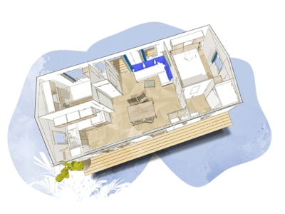 Mobile home - 2 bedrooms BAHIA