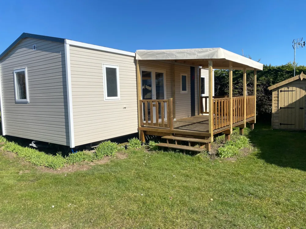 Location - Mobilhome 3 Chambres Familia - Camping LE TARTERON