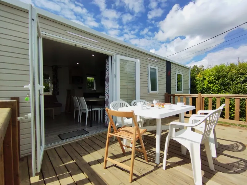 Location - Mobilhome 3 Chambres Xlia - Camping LE TARTERON