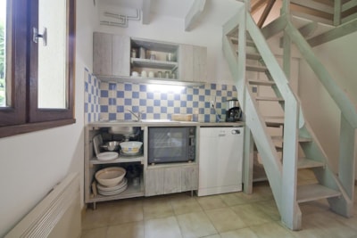 Disabled-friendly cottage Privilège, bathroom - TV — 4