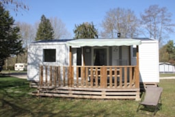 Location - Pivert- 2 Chambres - 30M² - Climatisation - Camping Ile de Boulancourt