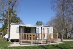 Accommodation - Mobilhome Mesange 31M2 2 Bedrooms - Camping Ile de Boulancourt