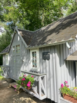 Mietunterkunft - Chalet Ma Cabane (Ohne Sanitäranlagen) - Camping Ile de Boulancourt