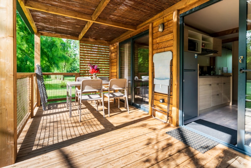 Chalet PARIS op palen