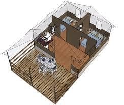 Freeflower Confort 37m² (2 bedrooms) + 13m² covered terrace - no bathroom facilities - — 6