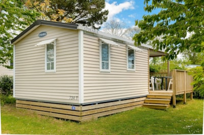 Mobile home Lancelot Standard 27m² (2 bedrooms) + half-covered terrace — 2