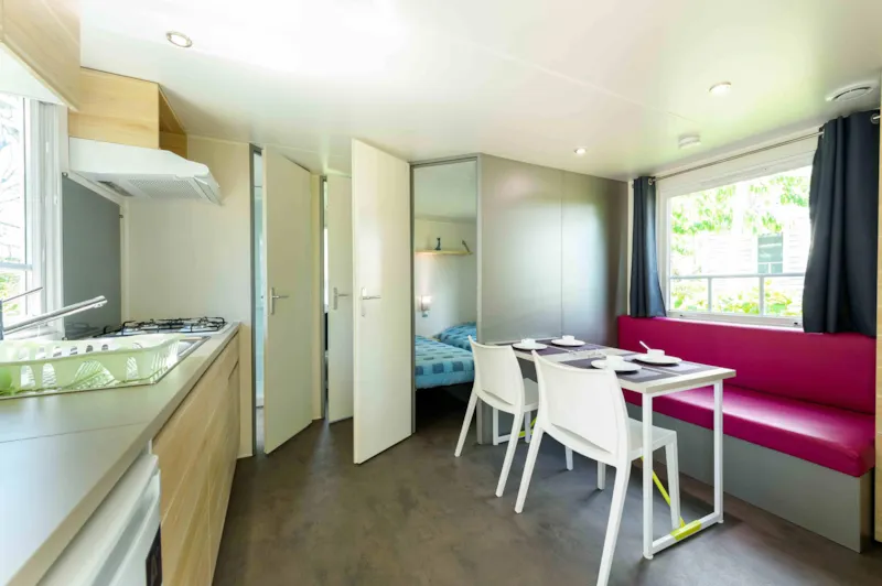 Mobil-Home Lancelot Standard 25M² (2 Chambres) + Terrasse Semi Couverte