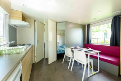 Mobile home Lancelot Standard 27m² (2 bedrooms) + half-covered terrace — 3