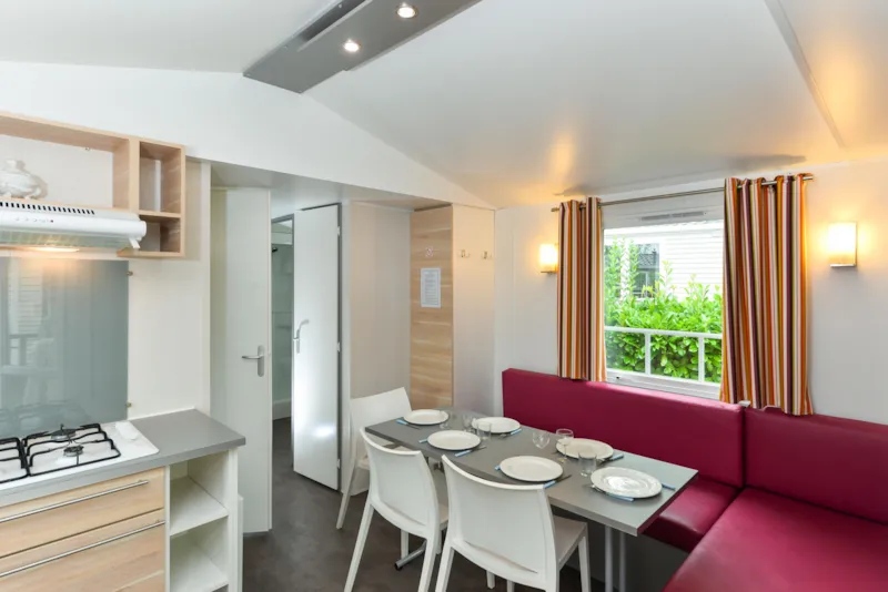 Mobil Home Arthur Confort 29M² (3 Chambres) + Terrasse Semi-Couverte