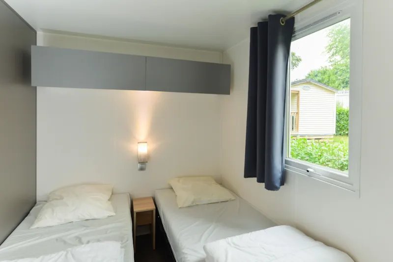 Mobil-Home Perceval Standard 29M² (2 Chambres) + Terrasse Couverte + Tv