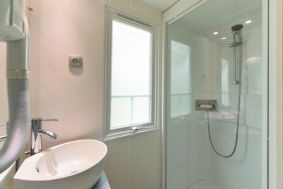 Mobile home Lancelot Standard 27m² (2 bedrooms) + half-covered terrace — 7