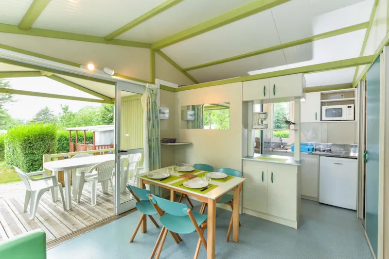 Chalet Standard 25M² (2 Chambres ) + Terrasse Couverte