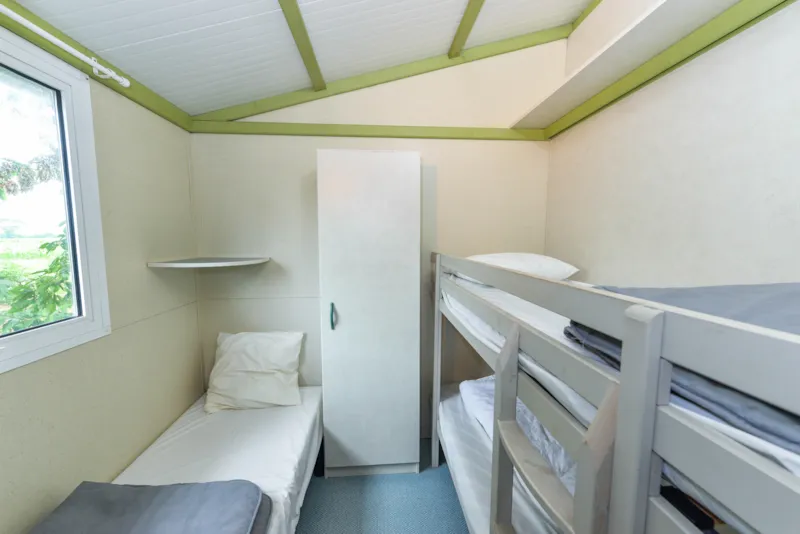 Chalet Standard 25M² (2 Chambres ) + Terrasse Couverte