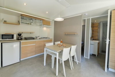 Mobile home Perceval Standard 31m² (2 bedrooms) + sheltered  terrace + TV — 5