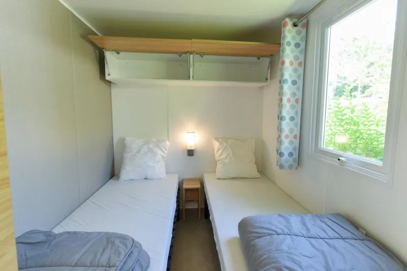 Mobil-Home Perceval Standard 29M² (2 Chambres) + Terrasse Couverte + Tv