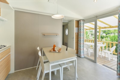 Mobile home Perceval Standard 31m² (2 bedrooms) + sheltered  terrace + TV — 4