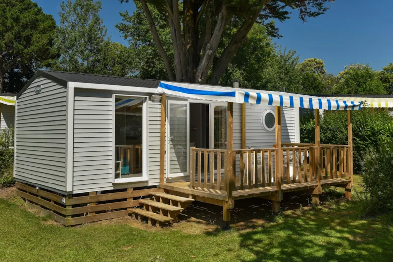 Mobil-Home Perceval Standard 29M² (2 Chambres) + Terrasse Couverte + Tv