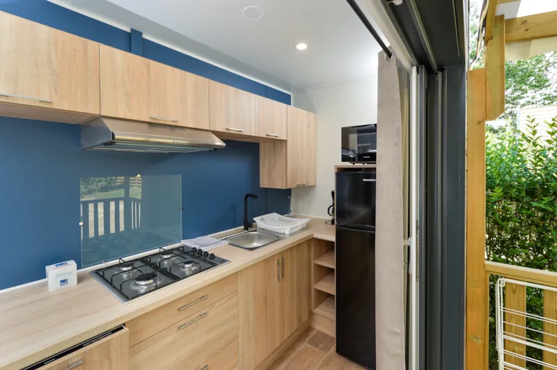 Mobil-Home Camelot Premium 32M² (2 Chambres) + Grande Terrasse Couverte/ Zone Piétonne