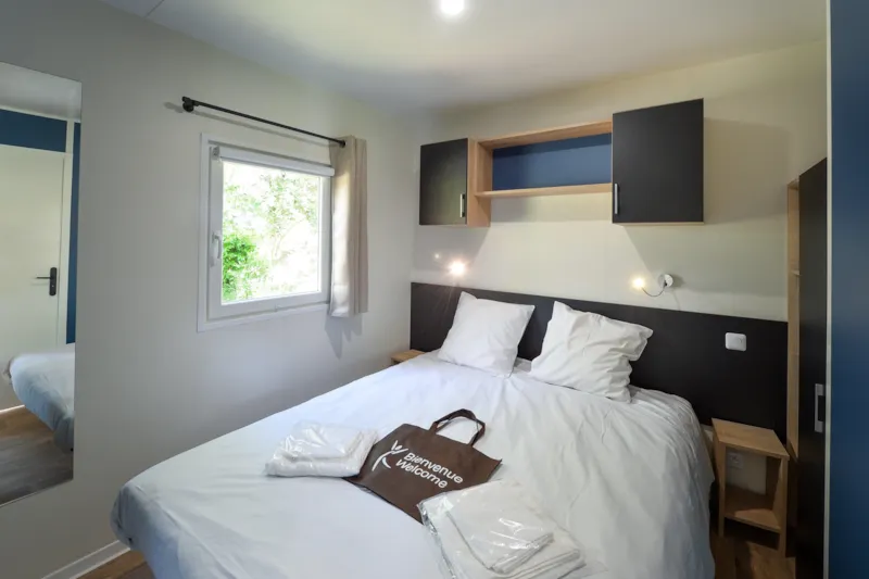 Mobil-Home Camelot Premium 32M² (2 Chambres) + Grande Terrasse Couverte/ Zone Piétonne